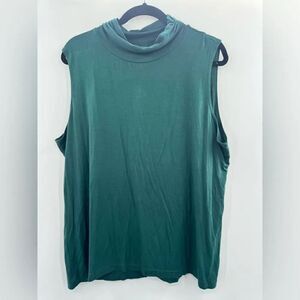 3For$20 Lea & Nicole Sleeveless Teal Blouse size: 2X